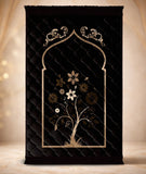 Black Colorfull Flower - Exclusive