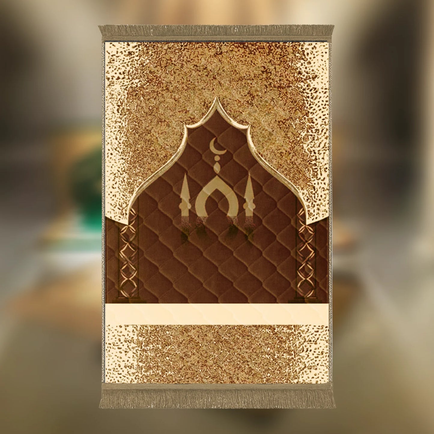 Beige Mosque & Moon - Budget