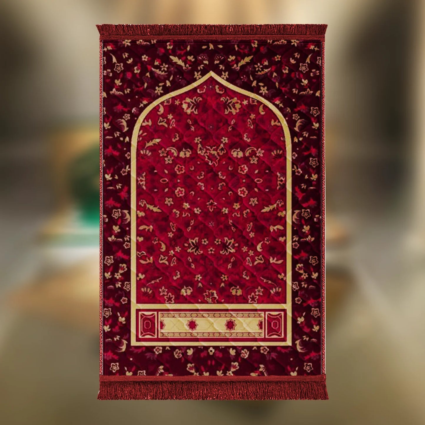 Mehroon Leaves & Flower - Budget