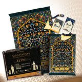 Black Leaf & Flowers - Salah Harmony