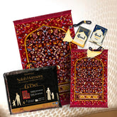 Mehroon Leaf & Flowers - Salah Harmony