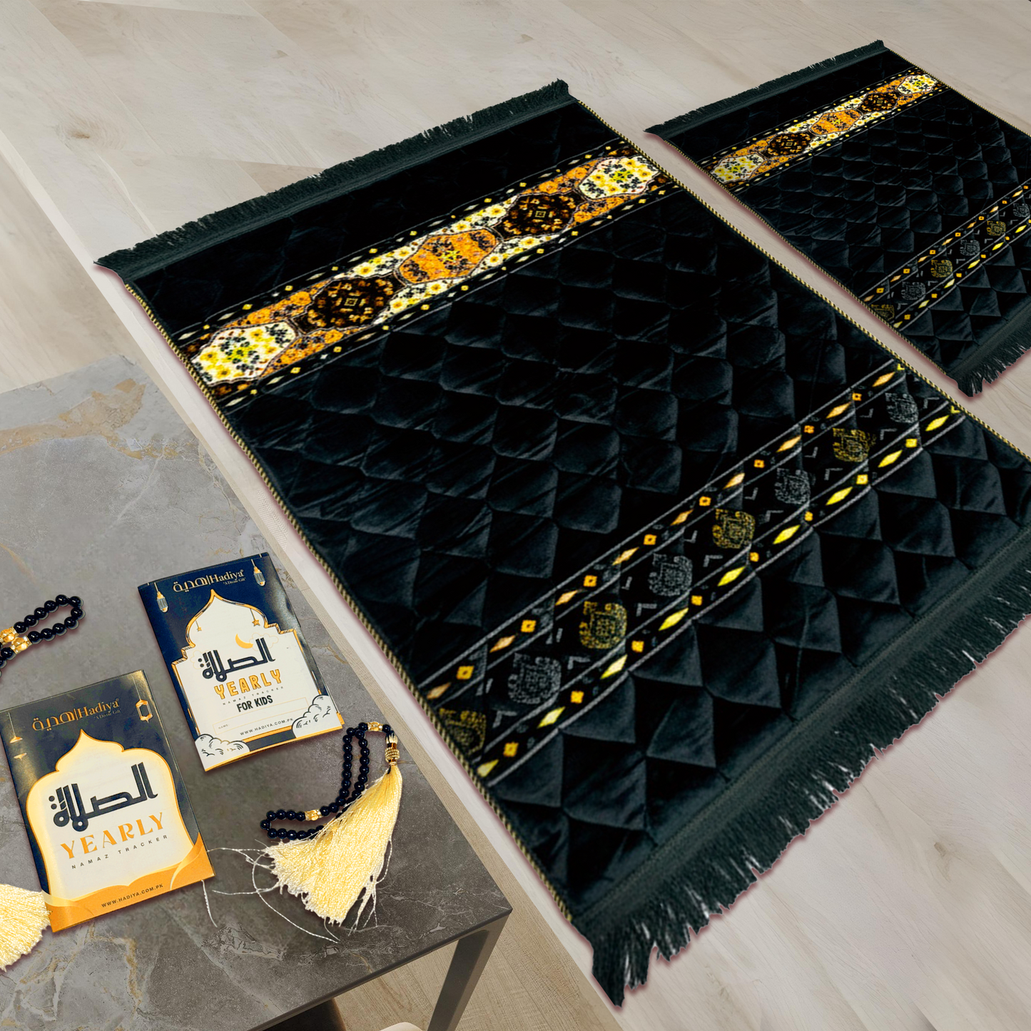 Black Rhombus Shape - Salah Harmony