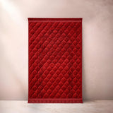 Mahroon 1 Flower - Embossed