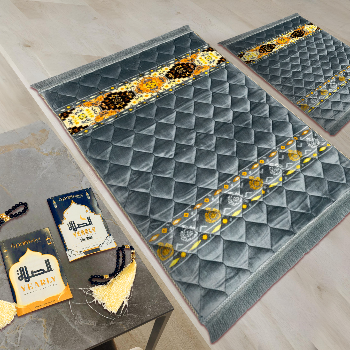 Grey Rhombus Shape - Salah Harmony