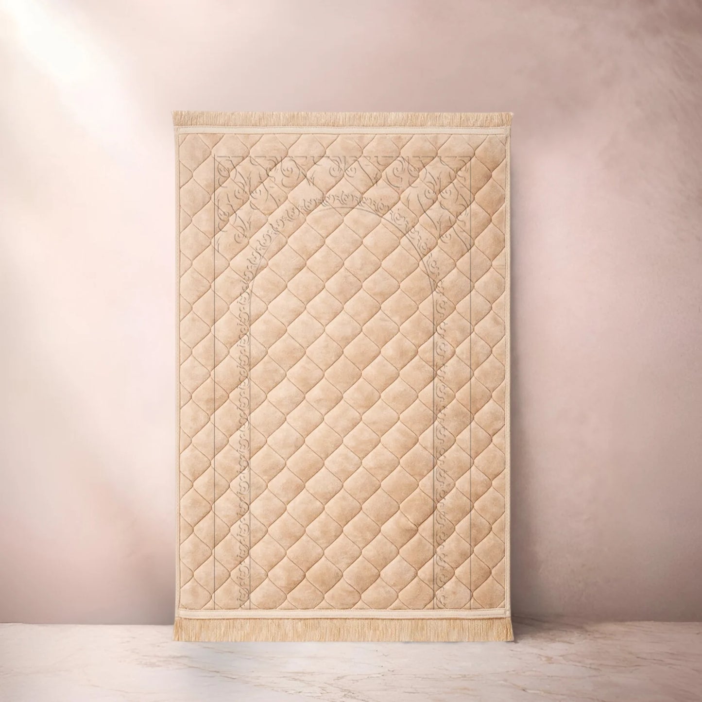 Beige Gumbad - Embossed