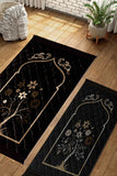 Black Colorfull Flower - Couple Pack