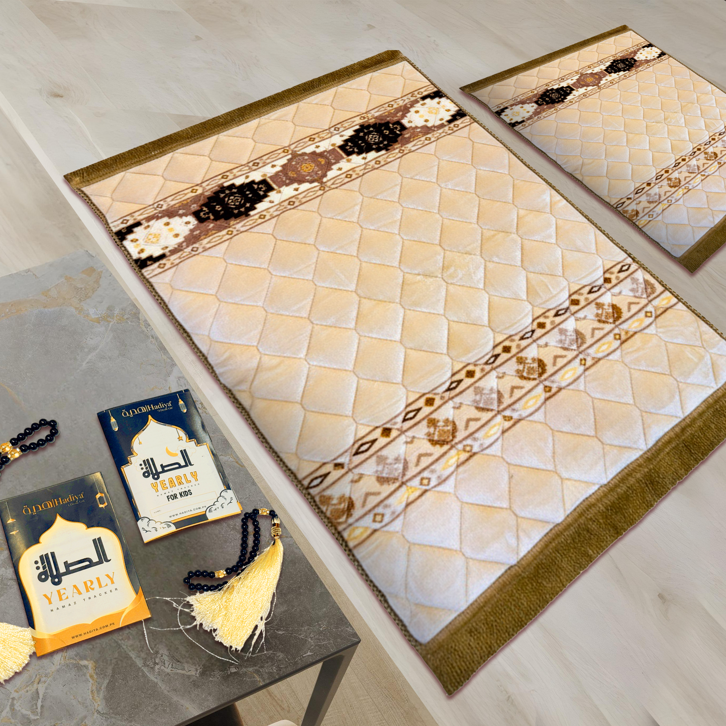 Beige Rhombus Shape - Salah Harmony