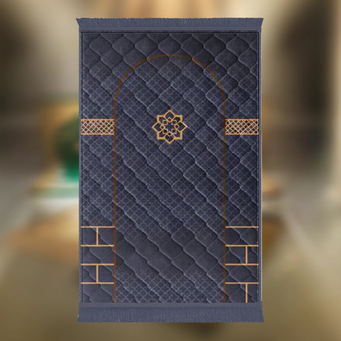 Grey Ghilaf & Flower - Budget