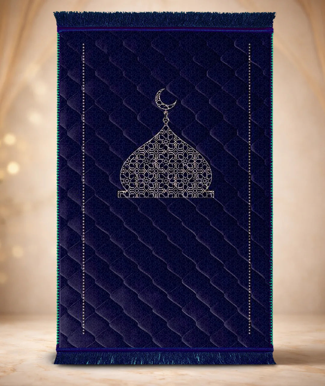 Navy Blue Mosque & Moon - Exclusive