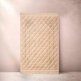 Beige Gumbad & Flower - Embossed