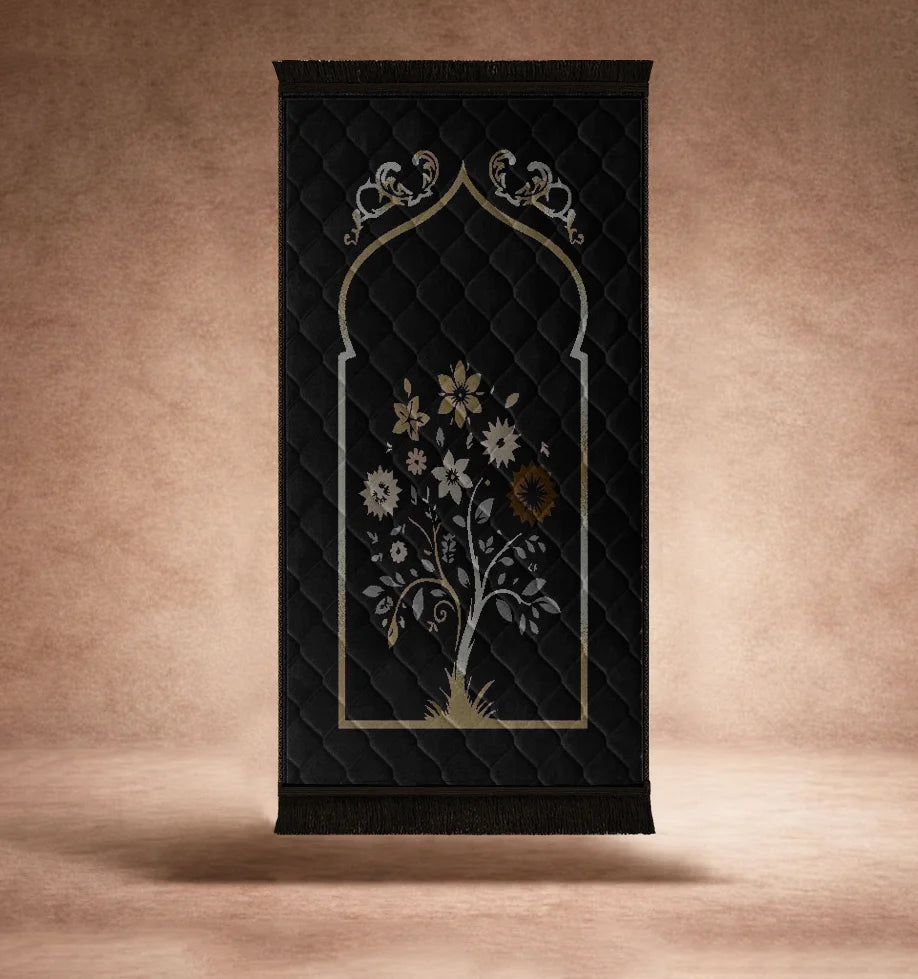 Black Colorfull Flower - Perfect Fit