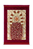 Mahroon Pillar & Flower - Lite