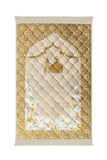 Beige Gumbad Moon And Flower - Lite