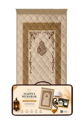 Beige Sajdah Royale - Hadiya Mubarak