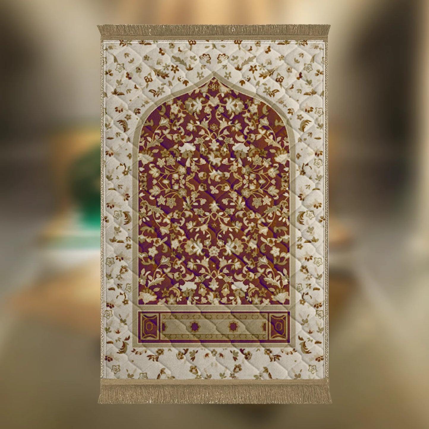 Beige Leaves & Flower - Budget