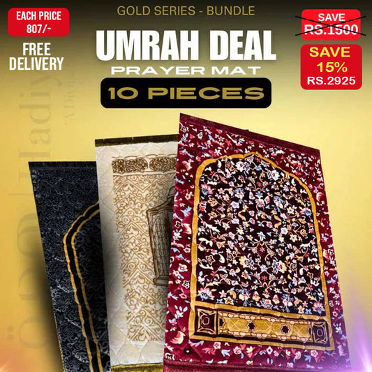 Gold Series Bundle – Umrah Deal – 10 Pieces