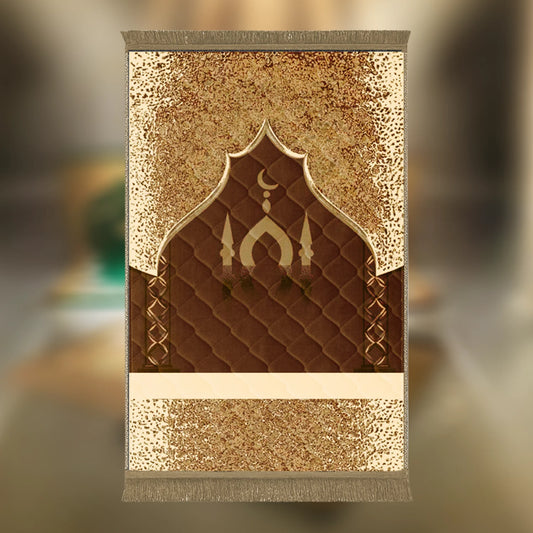 Beige Mosque & Moon - Budget