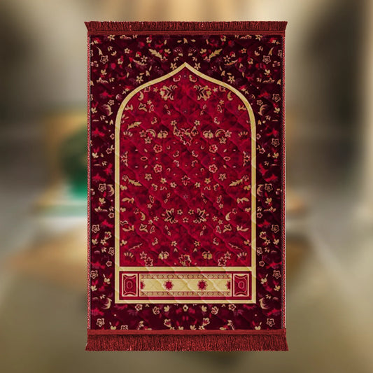 Mehroon Leaves & Flower - Budget