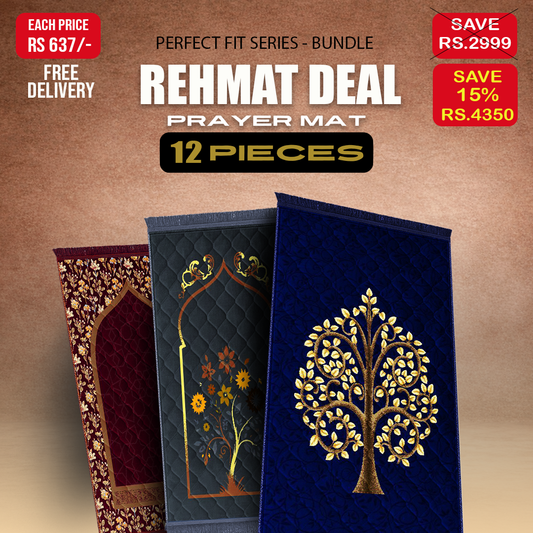 Perfect Fit - Rehmat Deal - 12 Pieces
