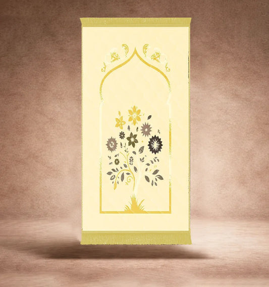 Beige Colorfull Flower - Perfect Fit