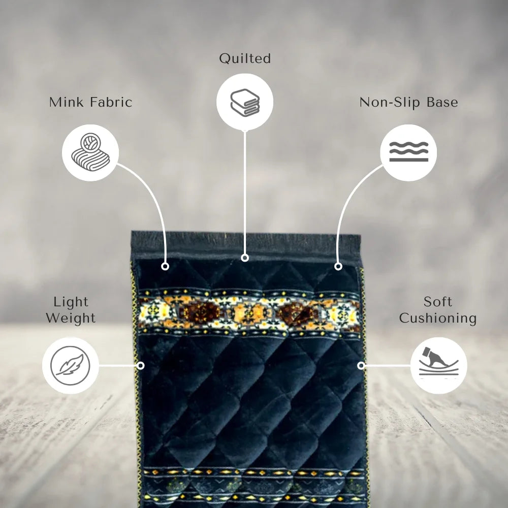 Black Rhombus Shape - Kids