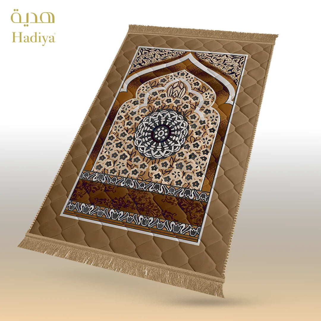 Beige Mosque Motive & Flower - Lite