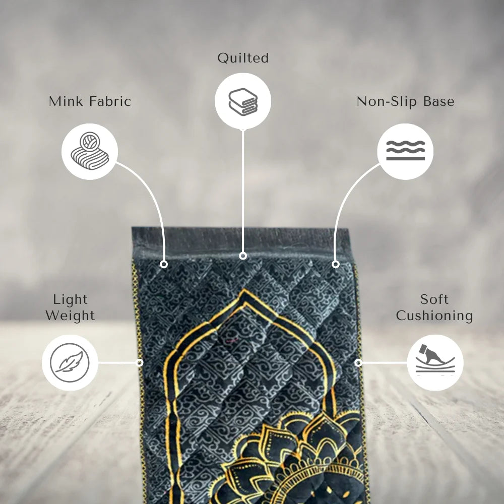 Black 1 Flower - Kids