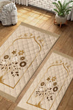 Beige Colorfull Flower - Couple Pack