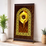 Chocolate Brown Hajr e Aswad - Gold