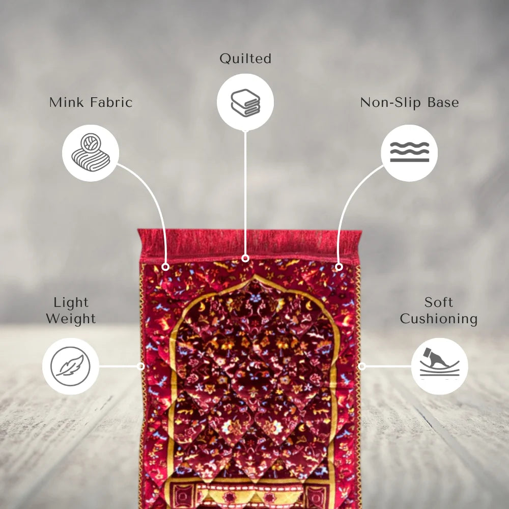 Mehroon Leaf & Flowers - Kids