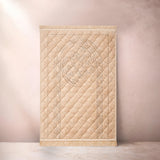 Beige 1 Flower - Embossed
