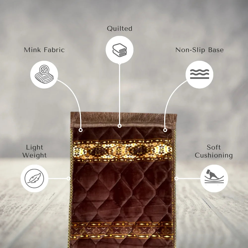 Chocolate Brown Rhombus Shape - Kids