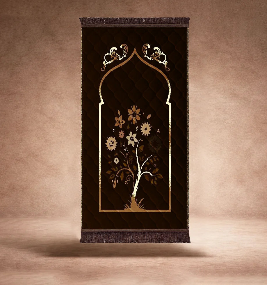 Brown Colorfull Flower - Perfect Fit