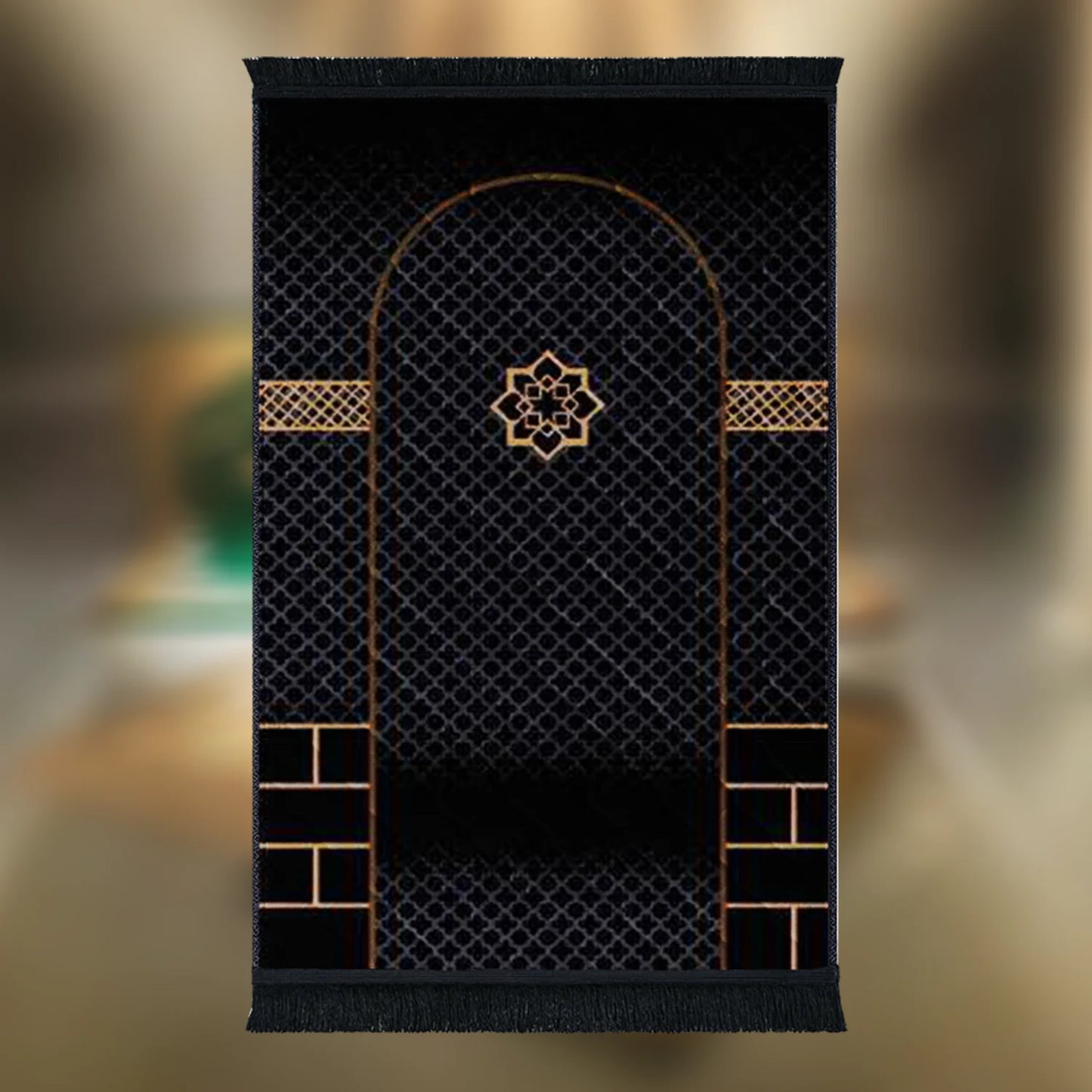 Black Ghilaf & Flower - Budget