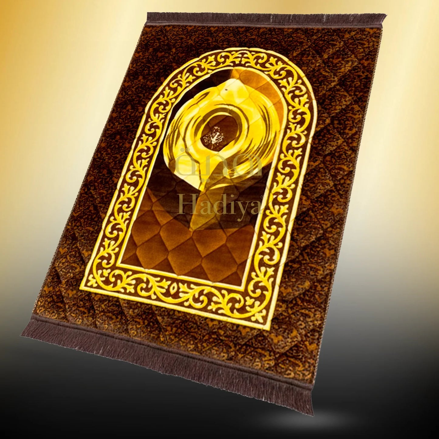 Chocolate Brown Hajr e Aswad - Gold