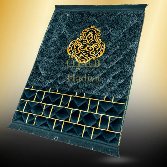 Black Ghilaf e Kaaba - Gold