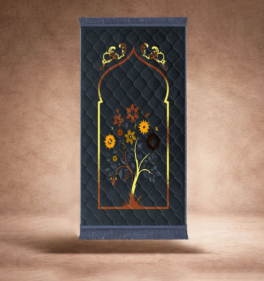 Grey Colorfull Flower - Perfect Fit