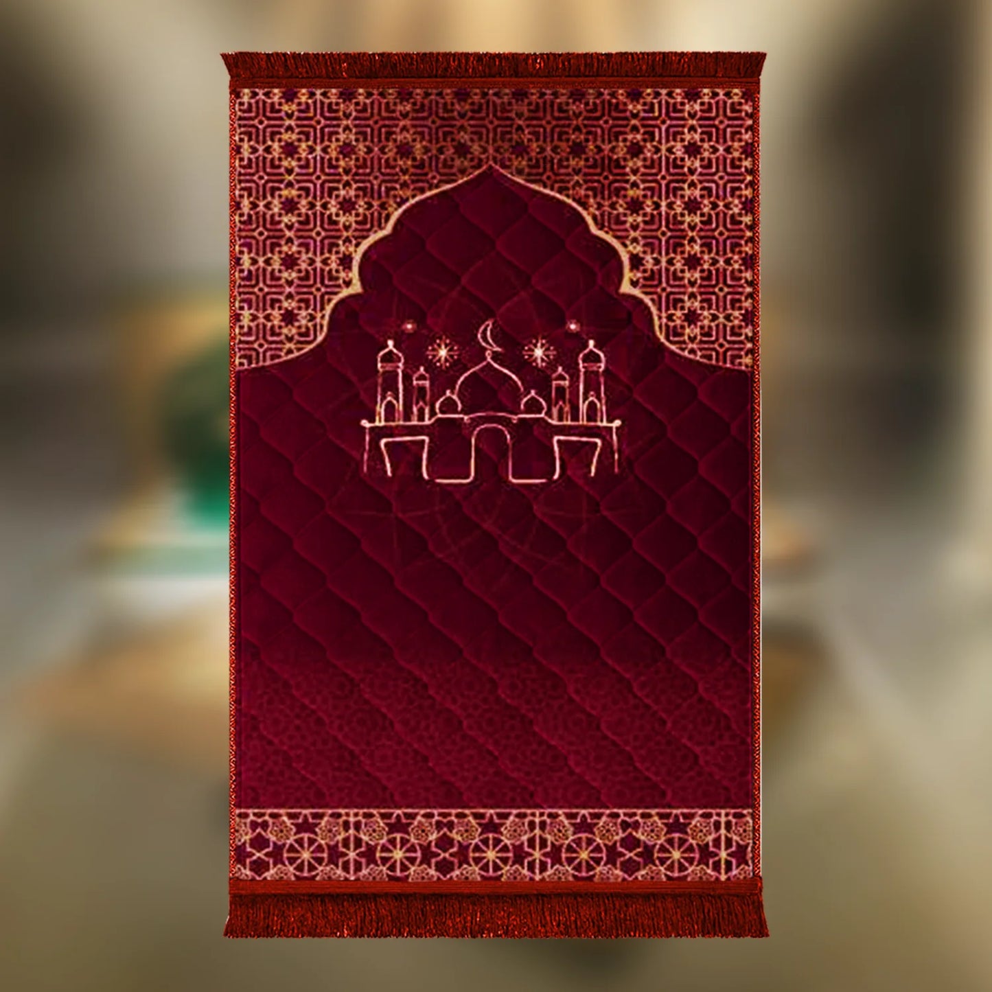 Mehroon Mosque & Flowers - Budget