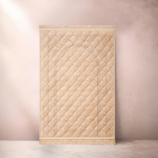 Beige Gumbad - Embossed