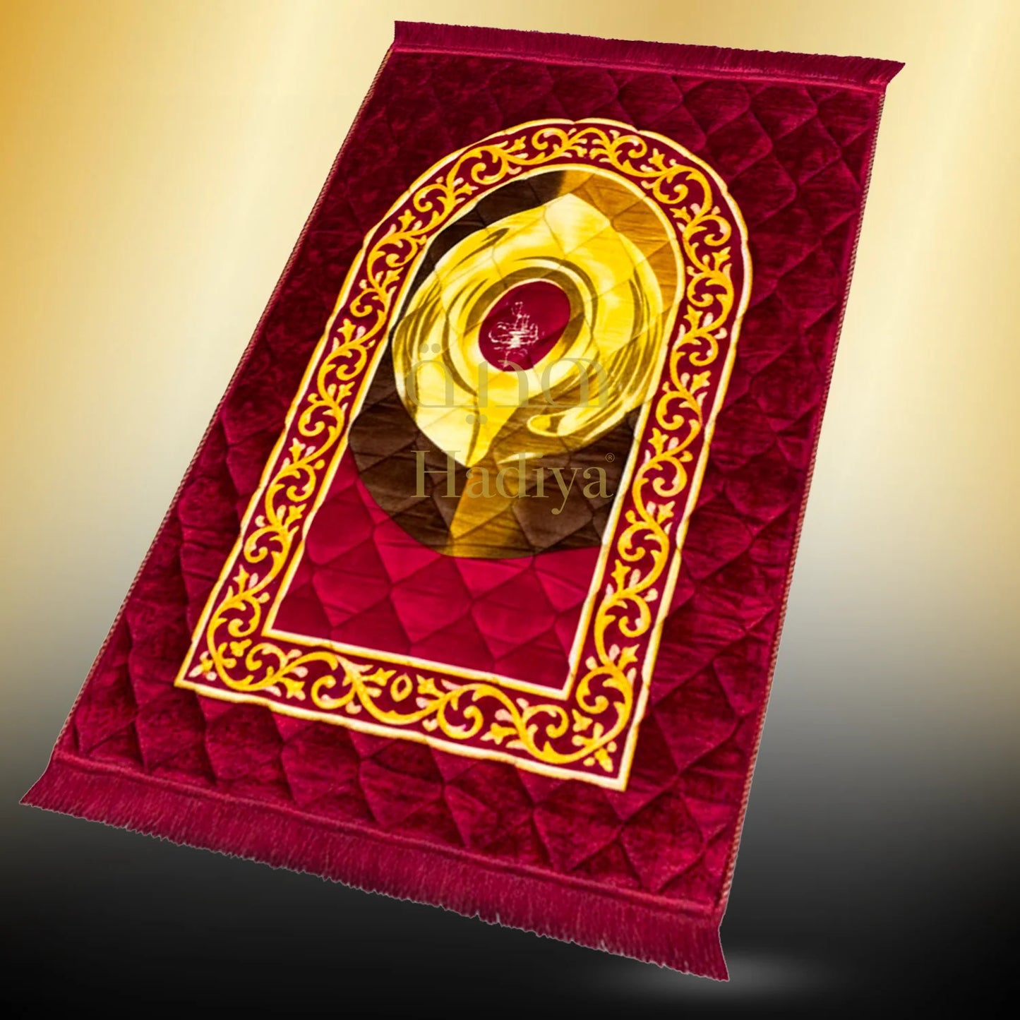 Mahroon Hajr e Aswad - Gold