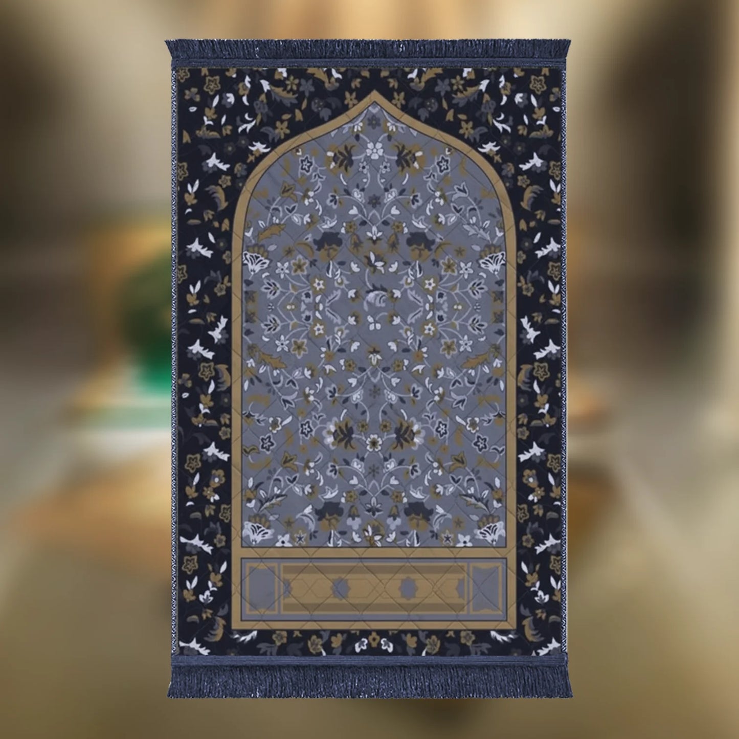 Grey Leaves & Flower - Budget