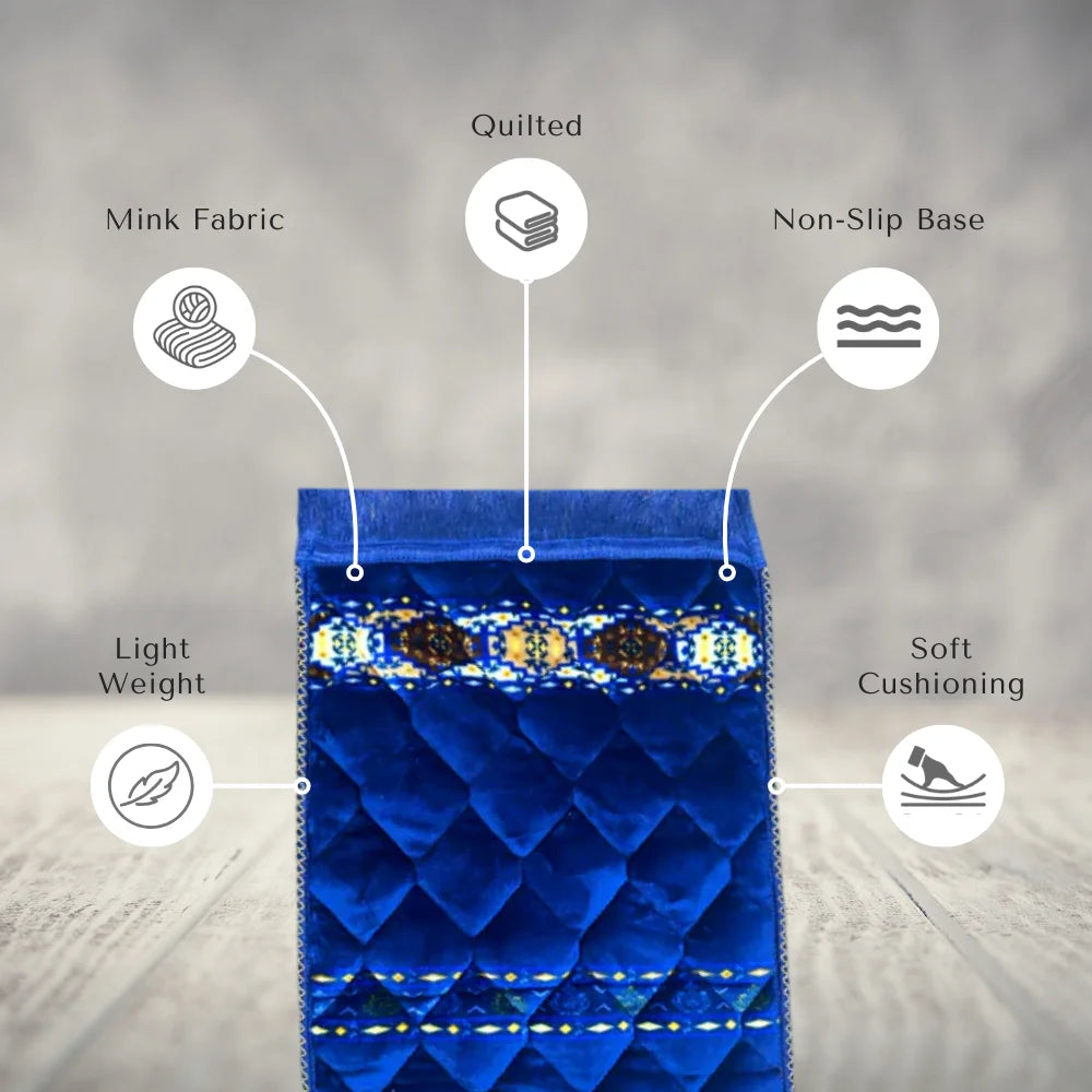 Navy Blue Rhombus Shape - Kids