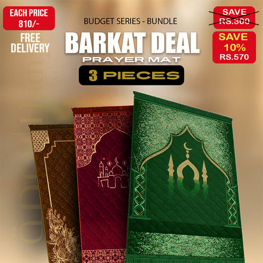 Budget Series Bundle - Barkat Deal - 3 Pieces
