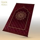 Mahroon Mosque Moive Leaf & Flower - Lite