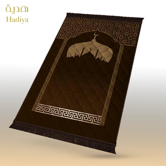 Brown Mosque Gumbad & Moon - Lite