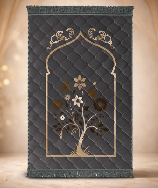 Grey Colorful Flower - Exclusive