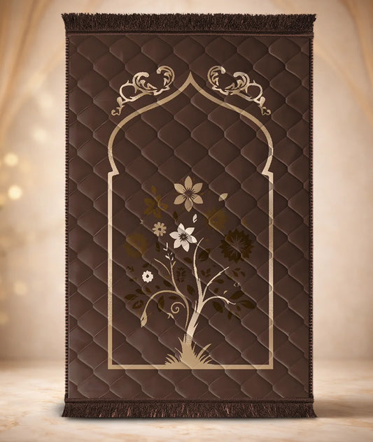 Light Brown Colorfull Flower - Exclusive