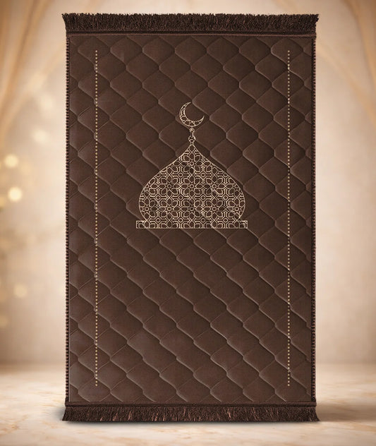 Light Brown Mosque & Moon - Exclusive