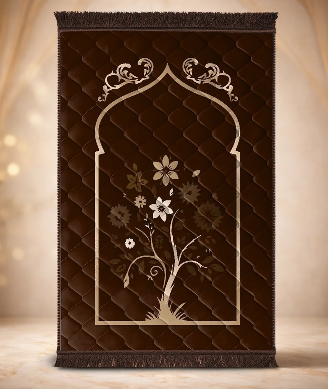 Brown Colorfull Flower - Exclusive