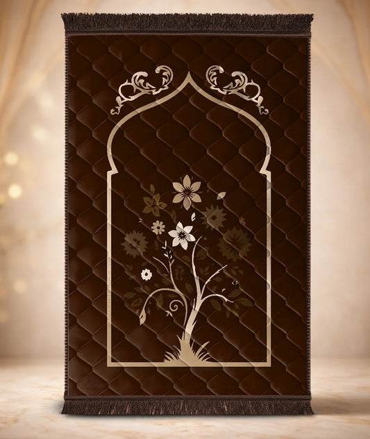 Brown Colorfull Flower - Exclusive